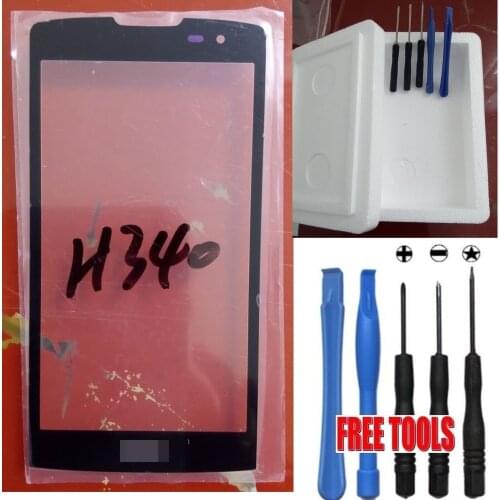 Shyueda 100% New + OCA Tools For LG Leon 4G LTE H340 H340N H340Y 4.5 inch Outer Front Screen Glass Lens Replacement