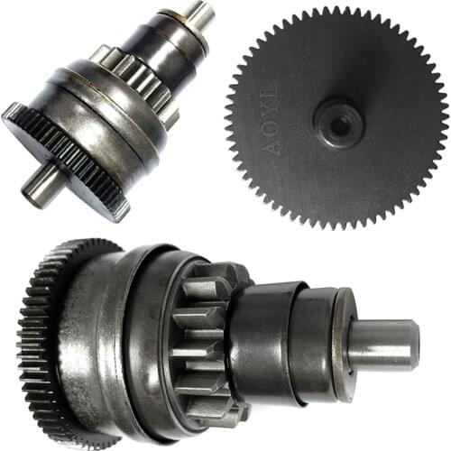 1PCS GY6 49cc 50cc 139QMB Scooter Moped Motorcycle ATV Starter Motor Clutch Gear For Bendix Single Cylinder Motocross Parts Tool