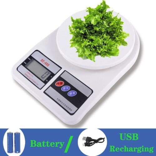 10KG/1G Kitchen Scale Weighing Scale Food Diet Postal Balance Measuring LCD Electronic Scales Suitable for household Kitchen