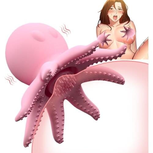 New Octopus Sucking Vibrator Nipple G Spot Clitoris Stimulator Sex Toys For Women Masturbators Adult Erotic Accessories Sex Shop