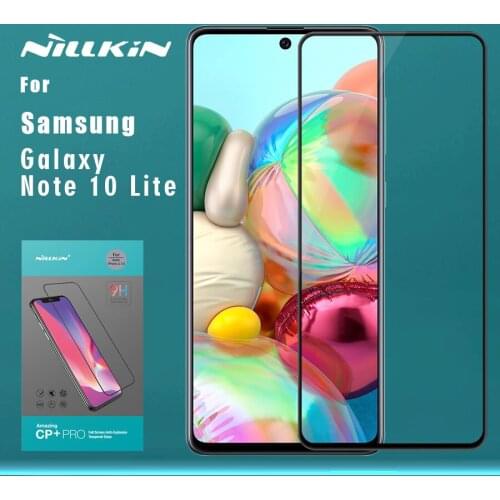 For Samsung Galaxy Note 10 Lite Tempered Glass Screen Protector Nillkin CP+ PRO Anti-Explosion Full Cover Glass for Note 10 Lite