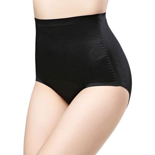 Y166 Women High Waist Shapewear Panties Tummy Control Butt Lifter Seamless Underwear Criss Cross Body Shaper Slimming Underpants