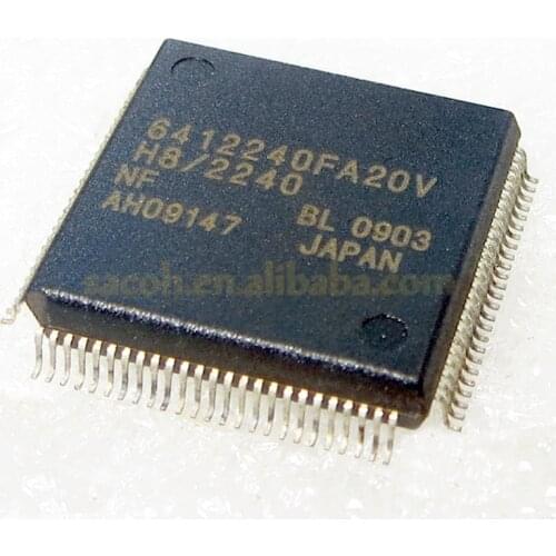 1PCS New OriginaI HD6412240FA20V 6412240FA20V H8/2240 or HD6412240FA13 HD6412240FA10 HD6412240TE13 QFP-100 16-Bit Single-Chip