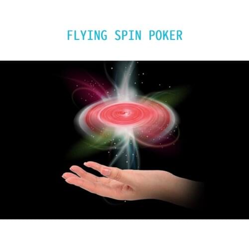 1pc Magic Hot Selling Suspended Rotating Magic Poker Flying Card Adult Magic Props
