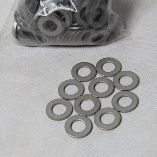10pcs M2.5 M3 M4 M5 M6 M8 TA2 Titanium flat washer Pure titanium gasket Meson