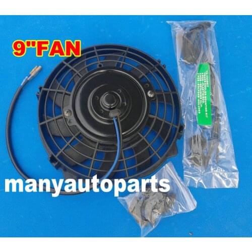 9" 9 inch Universal Electric Radiator / Intercooler COOLING Fan & mounting kit