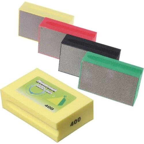 Diamond Hand Polishing Pad Sanding Grinding For Glass Stone Marble 60-400 Grit