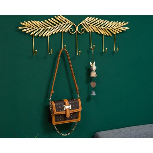 American Iron Decoration Creative On The Wall Luxury Hook Home Organization Storage Home Accessories Door Hook