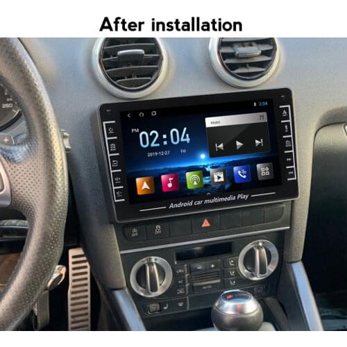 2 din Android car radio For Audi A3 8P 2003-2012 S3 2006-2012 RS3 Sportback 2din auto audio stereo navigation GPS screen SWC IPS