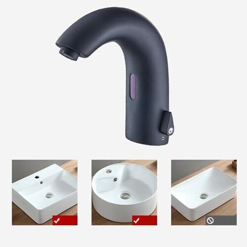 Bathroom Basin Sensor Automatic Waterfall Faucet