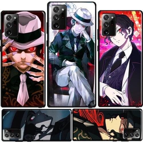 Kibutsuji Muzan Kimetsu no Yaiba Case For Samsung Galaxy S21 Ultra S20 FE S10 S9 S8 Plus S10e Note 20 Ultra Note 9 10 Plus