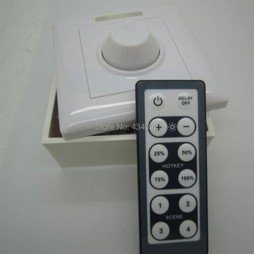 4 Switch Modes Dimmer With FR Remoter Control DC12-24V For 5 Channel LDD-500H LDD-700H LDD-1000H Power Supply Aquarium Led Lamp