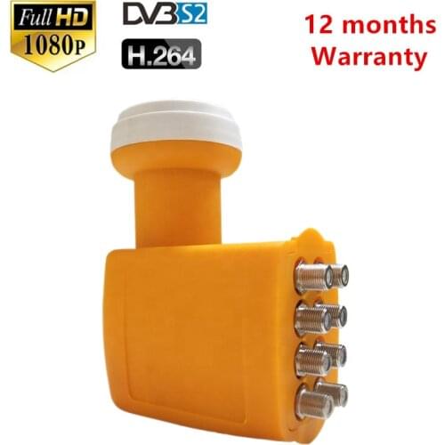 Dvb-s2 universal ku band Dish antenna octo lnb 8 tuner output Low noise Waterproof for satellite HD digital HDTV box ccam iks