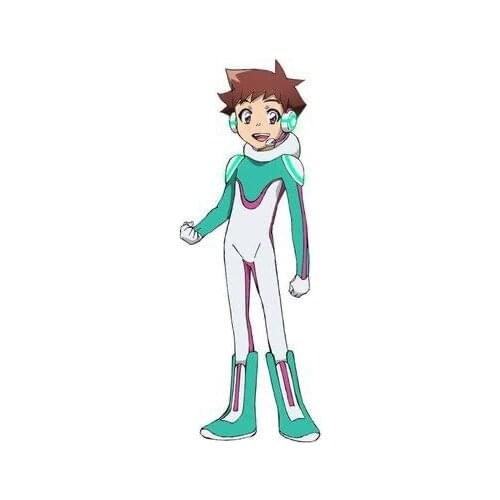 THE ANIMATION SHINKALION Superhero Cosplay Costume Hayato Hayasugi Zentai Bodysuit Custom Made Halloween Suit
