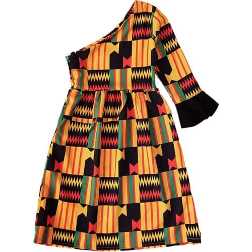 Summer Kid Dress for Girls Bohemia Backless Dress Floral Girls Long Beach Dress with Headbands Dresses Children Clothes