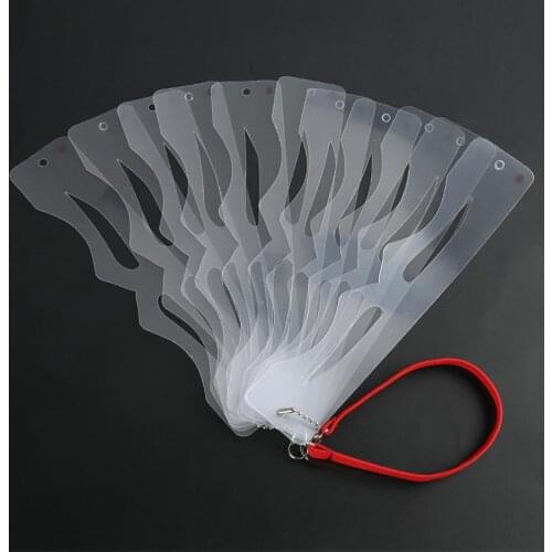 12PCS/set Eyebrow Ruler Grooming Shaping Stencil Beauty Makeup Tools Kit DIY Eye brow Shaper Permanent Template Tattoo Practice