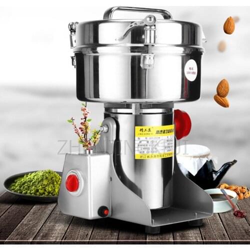 220V Wall Breaking Machine Stainless Steel Household Small Whole Grains Dry Grinding Seasoning Grinding And Crushing Equipment