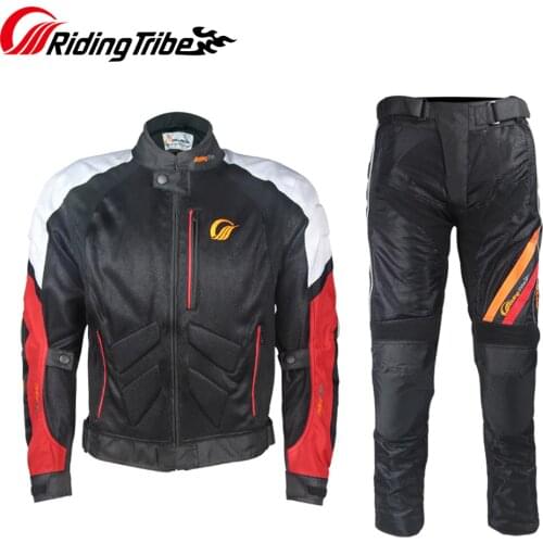 Mens Motorcycle Rider Jacket Summer Anti-collision Breathable for Moto Motorbike Protective Coat JK-39
