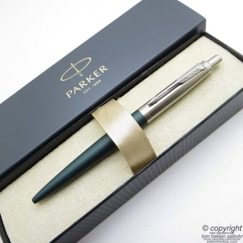 Parker Jotter Metal XL Matte Green Ballpoint Pen | İsme Special Pen | Gift Pen
