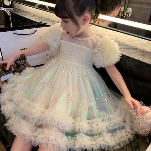 Little Princess Girl Dress Summer Kids Costume for Girls Children Clothing Vestidos Birthday Party Dress Up Baby Girls Clothes