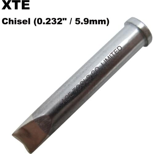 Weller XTE Soldering Tip Chisel Replace WXP120 WP120 WP120IG WX1010 WX2020 WT1010H WD1000HPT WXMP120 Station Iron Handle Bit