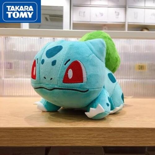TAKARA TOMY Pokemon Plush Toy Character Doll Fire Dragon Squirtle Bulbasaur Pikachu Plush Doll Premium Toy Childrens Gift
