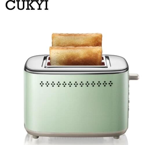 CUKYI 730W Small Bread Toaster Automatic fast heating machine Breakfast Sandwich baking 220V Household appliance