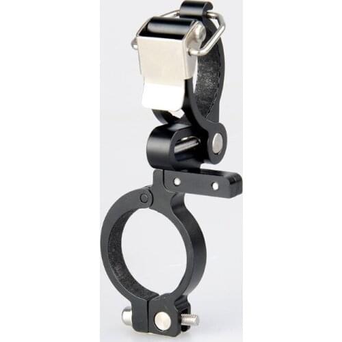 Bicycle Bicycle Light Clip Handlebar Aluminum Alloy Clamp Support Holder Safety Cycling Flashlight Mount Torch Bracket Stand MTB