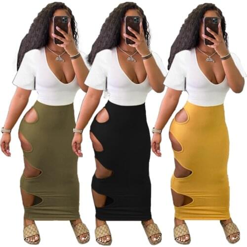 Sexy V Neck Hollow out Long Dress Women Summer Clothes Short Sleeve V Neck Patchwork Dresses 2021 Boho Maxi Sundresses Clubwear