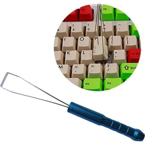 1PC Multi-function Key Cap Remover Keyboard Keycap Puller Adjuster For Mechanical Keyboard Cleaning Tool Aluminium Alloy