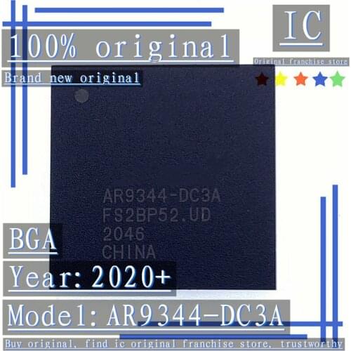 2020+ 100% Brand new original 1PCS-5PCS AR9344-DC3A BGA RF IC chip