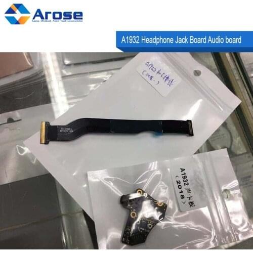 A1932 HEADPHONE JACK AUDIO BOARD 820-01124 923-02823 with cable 821-01528-A for A1932 Headphone Jack Board Audio board