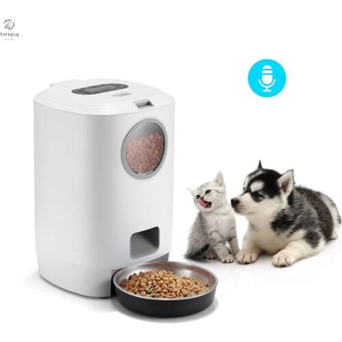 Automatic Pet Food Feeder Dog Cat Food Container Pet Feeder Pet Food Feeder Smart Pet Feeder Dogs Feeder