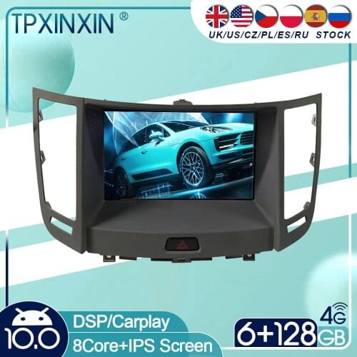 For Infiniti FX35 2009-2013 Android 10 Car Stereo Radio with Screen Tesla Radio Player Car GPS Navigation Head Unit