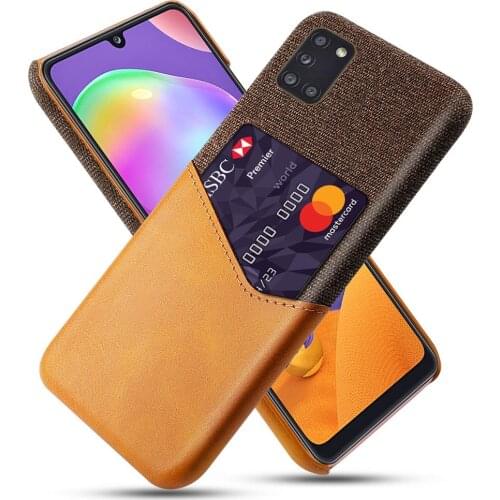 100pcs/Lot Febric Card Holder Cover Cloth texture Antiskid Funda For Samsung A02s A32 A42 S30 S21 A11 A01 A12 NOTE 20 Ultra Plus