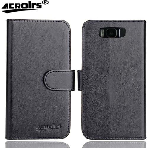 SANTIN X730 Case 6 Colors Flip Soft Leather Crazy Horse Phone Cover Stand Funstion Cases Credit Card Wallet