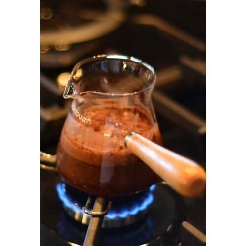DOLBOVI Coffee Bamboo Glass Coffee Pot turkse koffie pot french jug turkish coffee maker moka pot coffee maker coffee tea kettle pot coffee pot portable coffee maker espresso pots pour over coffee moka pot coffee acce