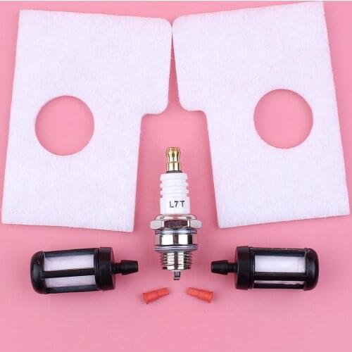 Air Fuel Filter Tank Vent Spark Plug Kit For Stihl MS180 018 MS170 017 MS 180 170 Chainsaw Part