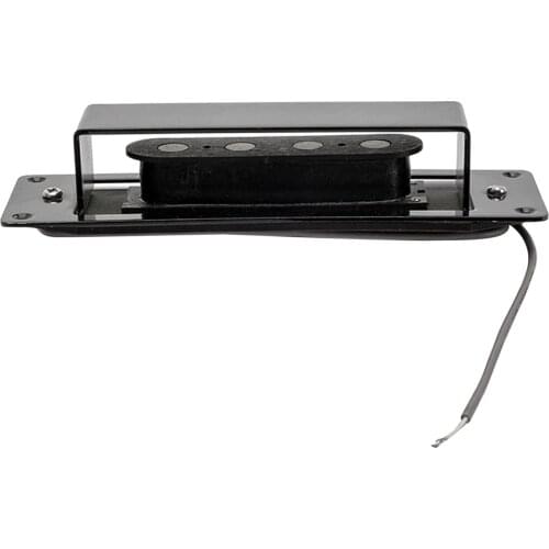 Lightweight 4 String Electric Bass Pickup for Jazz Bass Guitar Replacement Part Musical Instrument Tool, Black