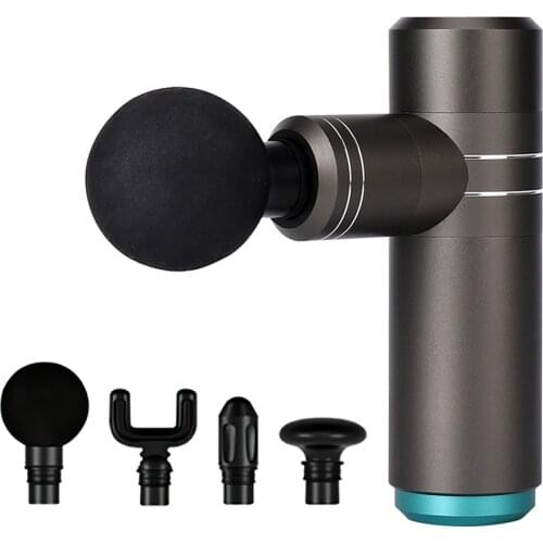 Mini Massage Gun Deep Tissue Fascia Gun USB Rechargeable Deep Vibraion Muscle Relaxation Body Shaping Slimming Fitness