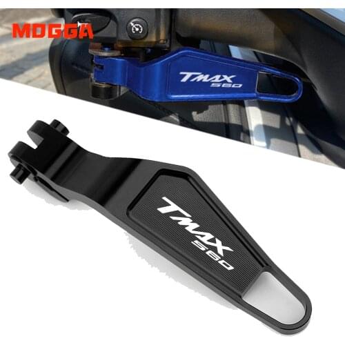 2021 Newest Motorcycle Aluminum CNC Accessories Parking Hand Brake Lever For YAMAHA T-MAX 560 TMAX560 TMAX 560 2019 2020