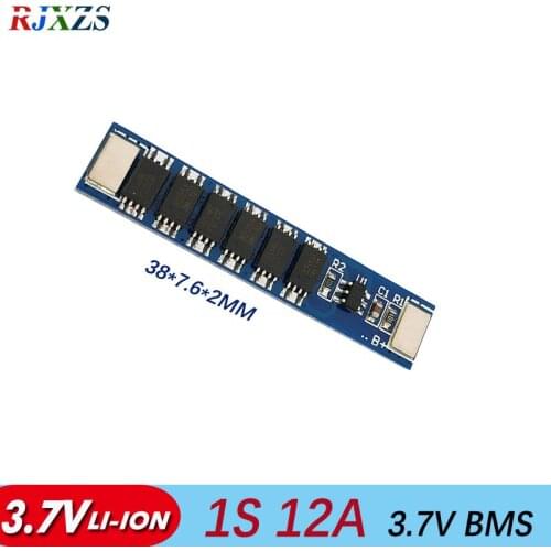 Circuit board 1S 12A 3.7v 4.2v li-ion BMS PCM battery protection board pcm for 18650 lithium ion li battery