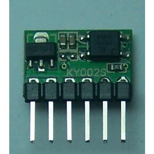 DC 3V-24V 5A Flip-Flop Latch Switch Module Bistable single button Switch High Power 5000mA Optocoupler isolation for LED Relay