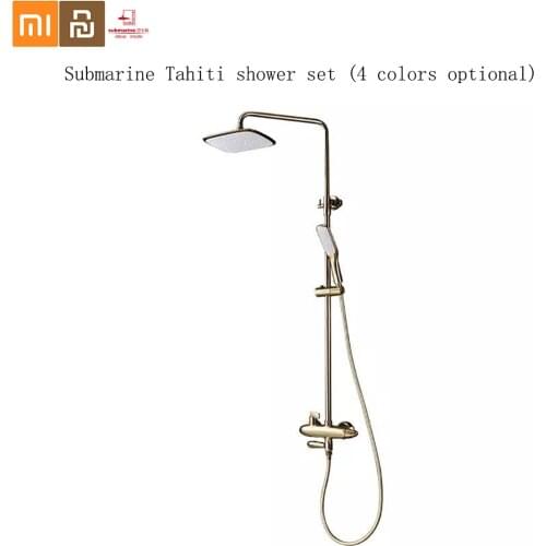Submarine Tahiti Shower Set Pearl Shower Set Ceramic Spool Brass Recast Faucet Bathroom Shower Four Colors Available