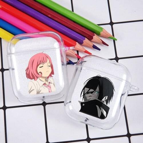 Yato Noragami Anime Earphone Cover Transparent for Airpods 2 1 Wirless Bluetooth Headphone Case Soft TPU Charging Box Covers