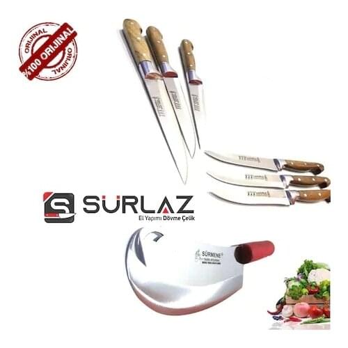 Steel Kitchen Sharp HandMade Knife Slicer Set Knife Sharp Durable knives Fruit Vegatable knife Cooking Bread Cleaver