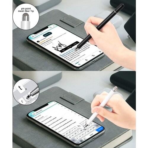 Stylus Pen For Smartphones 2 in 1 Touch Pen for Samsung Xiaomi Tablet Screen Pen Thin Drawing Pencil Thick Capacity Pen