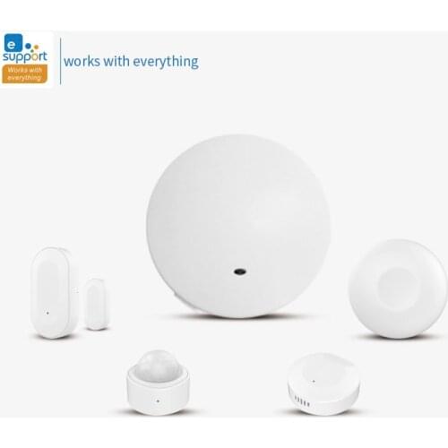 Zigbee 3.0 Smart Security Kit Smart Hub Door Sensor PIR Sensor Temperature & Humidity Sensor Wireless Button Home Automation