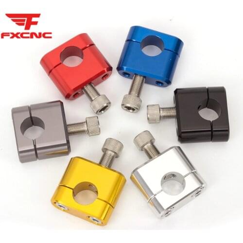 22mm 28mm Universal Motorcycle HandleBar Fat Bar Mount Clamp Adaptor For Kawasaki NINJA 250R 300R 650R ZX6R 636 Z750 Z1000 ZX10R