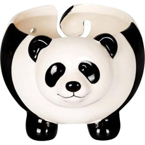 1Pc Cartoon Storage Bowl Knitting Yarn Organizer Living Room Ceramic Adornment